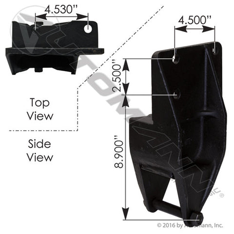 Automann MH796WP Rear Hanger RH with Wear Pad Hutch