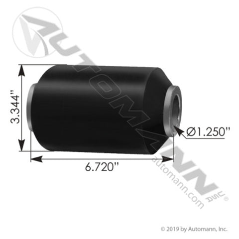 Automann MHS25823 Pivot-Axle Bushing Hendrickson/Turner