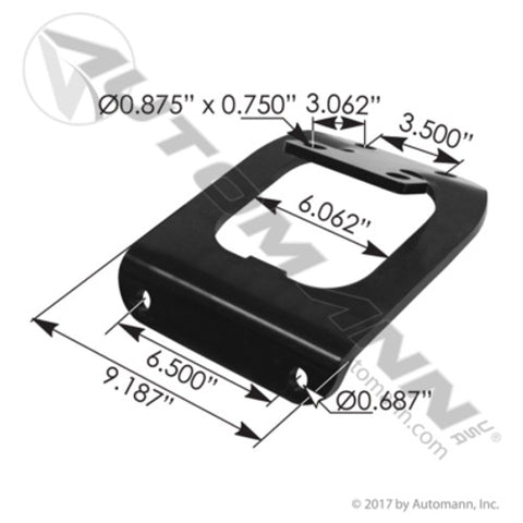Automann MHS5093 Inboard Frame Bracket Hen HaulMaax