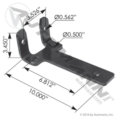 Automann MHS8941 Mounting Bracket Hendrickson