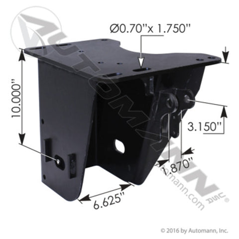 Automann MHT233 Frame Bracket LH Hendrickson