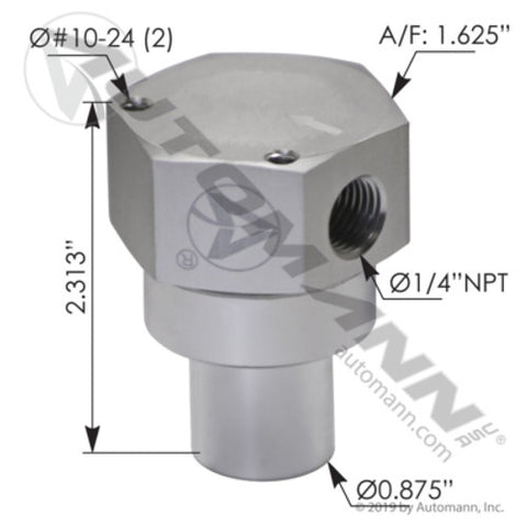 Automann MHT2869 Pressure Protection Valve