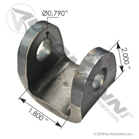 Automann MHT643 Shock Clevis Hendrickson/Turner