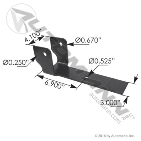 Automann MIH5521 Lower Shock Bracket