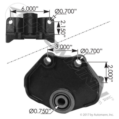 Automann MIH55491 Shackle Hanger IHC