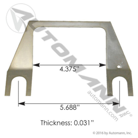 Automann MIH71 Torque Rod Shim 1/32in IHC