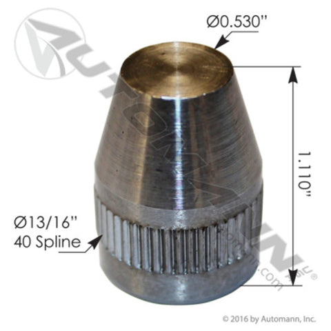 Automann MK16910 Front Axle Spacer Pin Kenworth