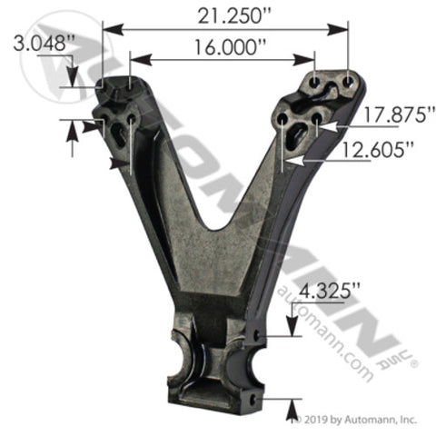 Automann MK16918 Center Frame Bracket Kenworth
