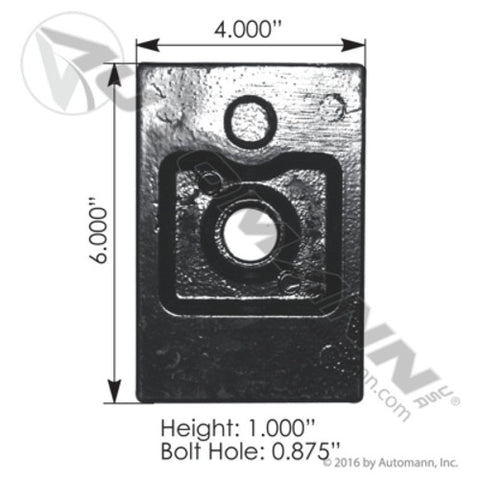 Automann MK16921 Spacer Block Kenworth