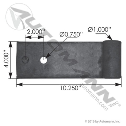 Automann MK16959 Shock Bracket Kenworth