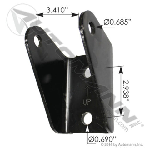 Automann MK16990 Shock Bracket Kenworth