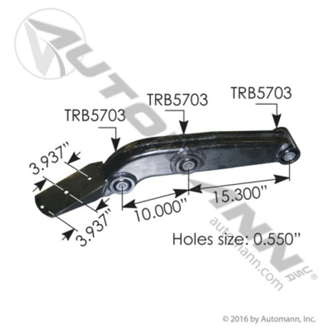 Automann MN15766 Equalizer Beam LH Neway