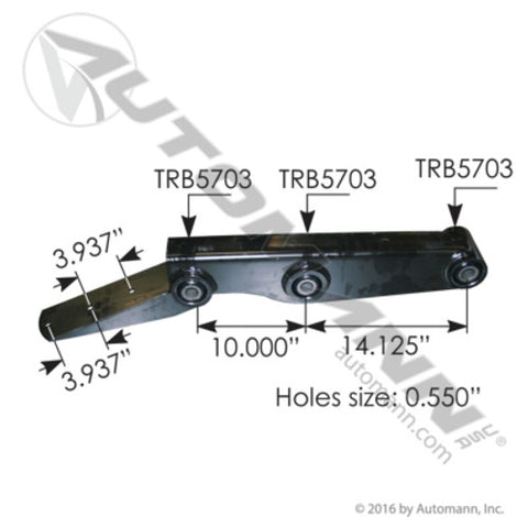 Automann MN15768 Equalizer Beam LH Neway