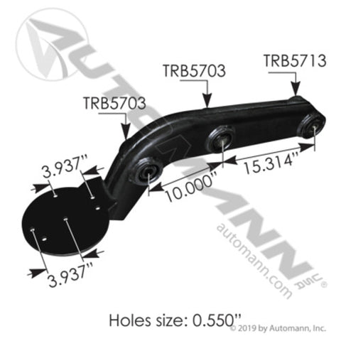 Automann MN15787 Equalizer Beam LH Neway