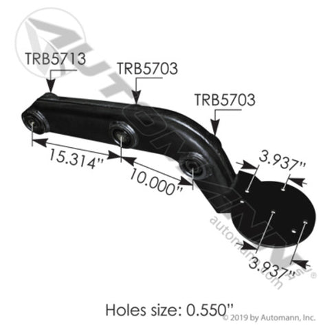 Automann MN15788 Equalizer Beam RH Neway