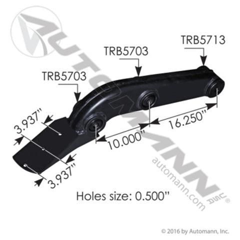 Automann MN15796 Beam Equalizing Assembly LH Neway