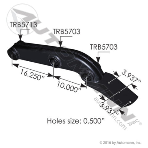 Automann MN15797 Beam Equalizing Assembly RH Neway