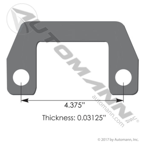 Automann MPB101 Alignment Shim 1/32in Peterbilt/Kenworth