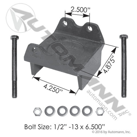 Automann MPB70 Wear Pad Assembly Peterbilt