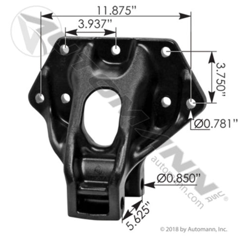 Automann MPB75745A Hanger Front of Rear Aluminum Peterbilt