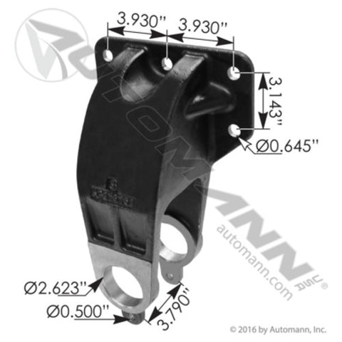 Automann MPB75758 Hanger Front of Rear Peterbilt