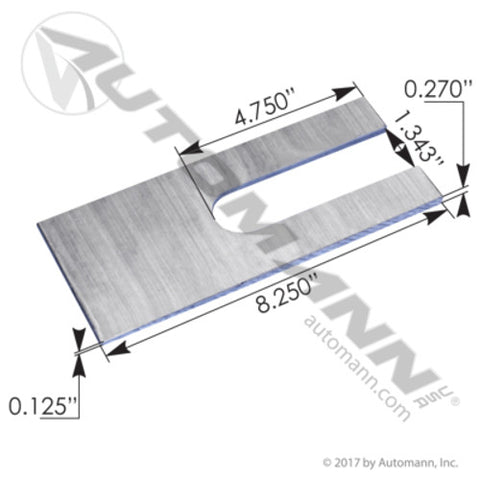 Automann MPB75772 Shim Low Mount Air Peterbilt