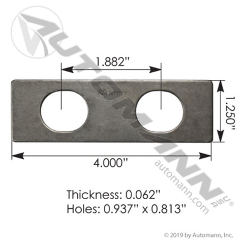 Automann MPB88 Eye Shim 1/16in Peterbilt