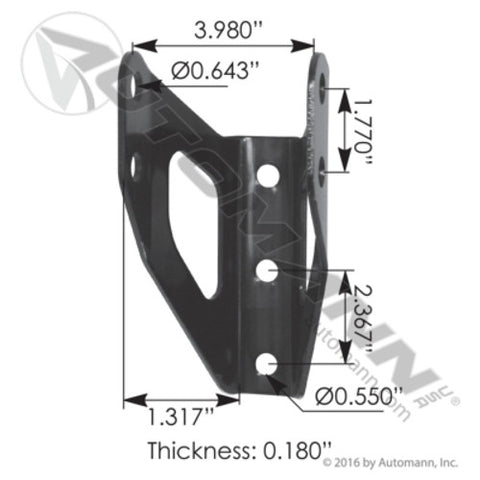 Automann MV1653 Shock Bracket Volvo