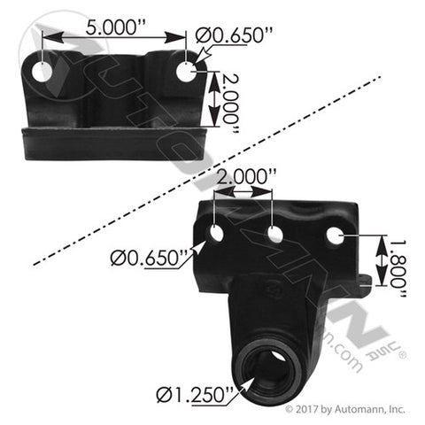Automann MV1659 Bracket Volvo VLN