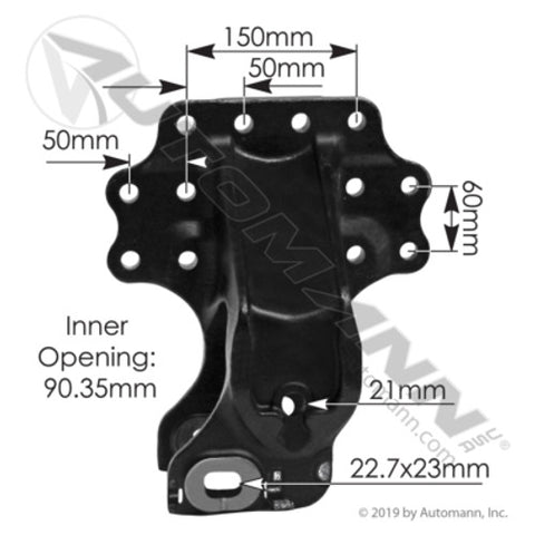 Automann MV96754 Front Hanger LH Volvo