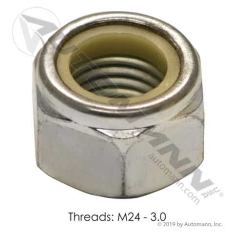 Automann MVT39 Nylon Lock Nut 24mm ID Volvo