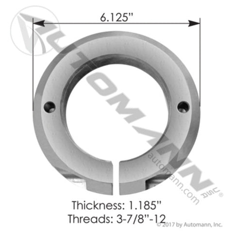 Automann MX404 Nut Round 4in Mack