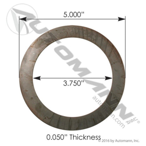 Automann MX408 Spacer 0.05in Thick Mack