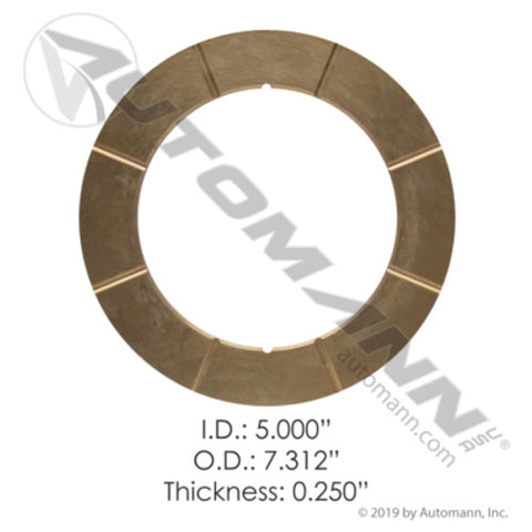 Automann MX503 Brass Washer 5in Mack