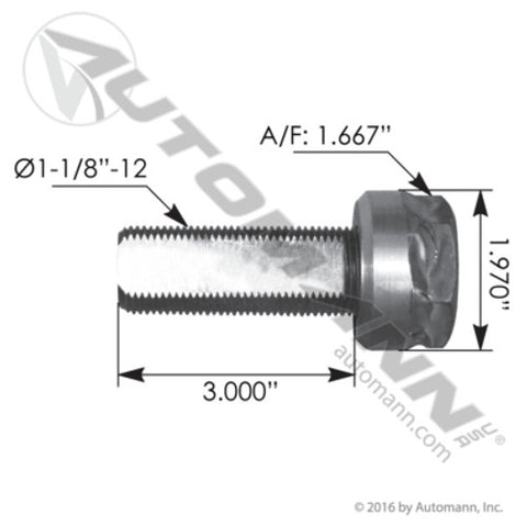 Automann RD58076 Bush Service Kt Rar-240W Ridewell