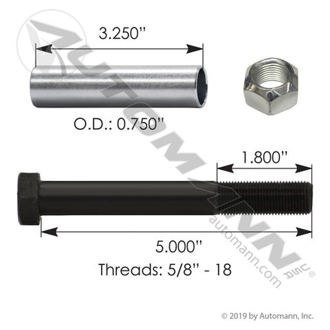 Automann SRL03 Roller Assembly Fruehauf