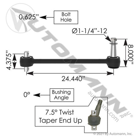 Automann TMR548 Torque Rod Freightliner