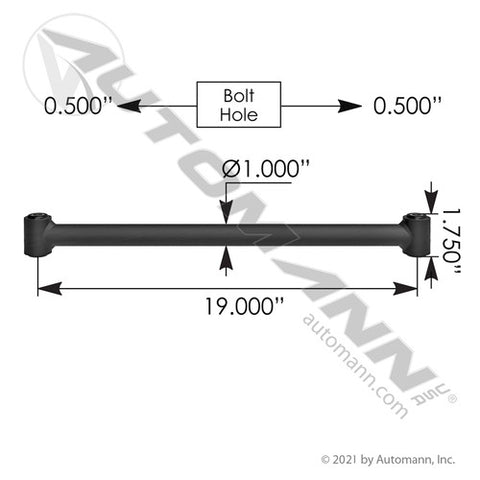 Automann TMR5505 Torque Rod Cabin 19.00in IHC
