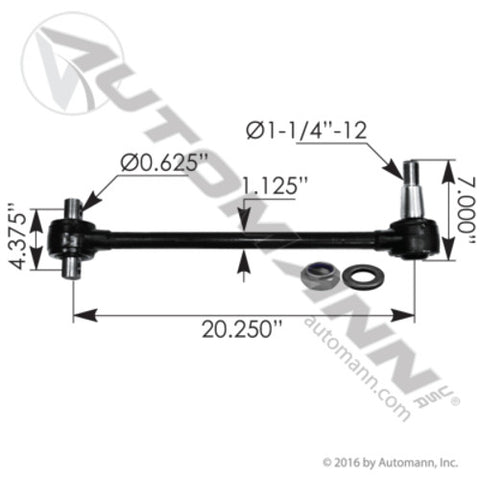 Automann TMR565 Torque Rod 20.250in Sealed Mack