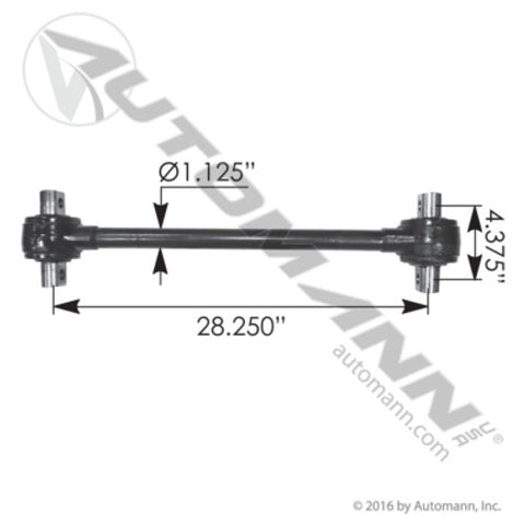 Automann TMR589 Torque Rod 28.250in Sealed Mack