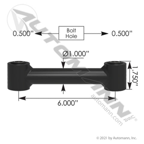 Automann TMR59019 Torque Rod Cab TUB Kenworth/Freightliner