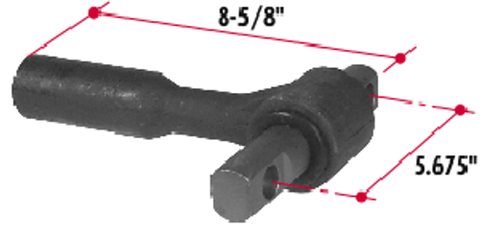 Automann TMRN640 Narrow Rod 8.562in Hendrickson