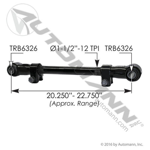 Automann TR025 Torque Arm Adjustable Hutch