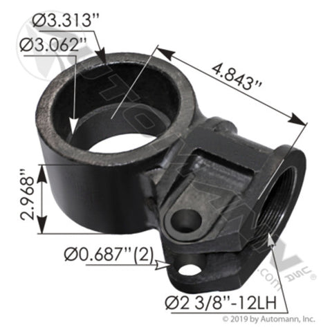 Automann TR055 Torque Rod End LH Chalmers