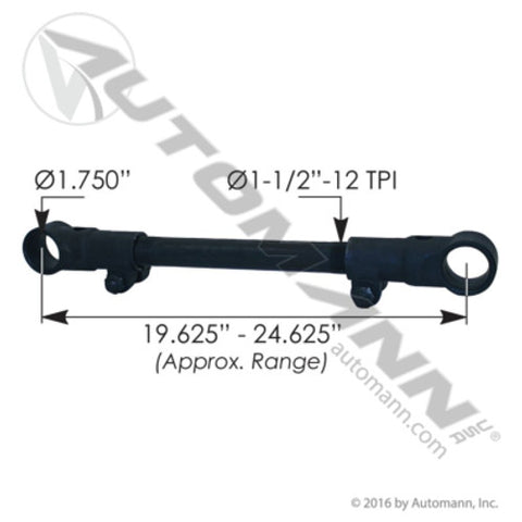 Automann TR76135 Torque Rod Adjustable Hutch