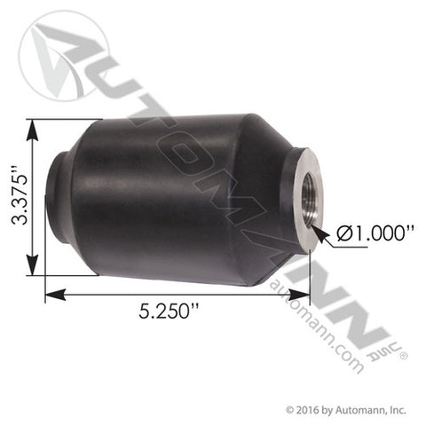 Automann TRB6206 Pivot-Axle Connect Bushing Hendrickson