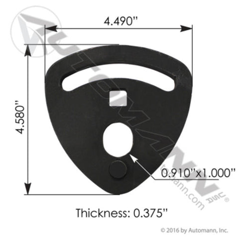 Automann WA5318 Adjuster Plate Ridewell