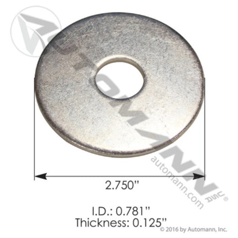 Automann WA7557 Snubber Washer Peterbilt