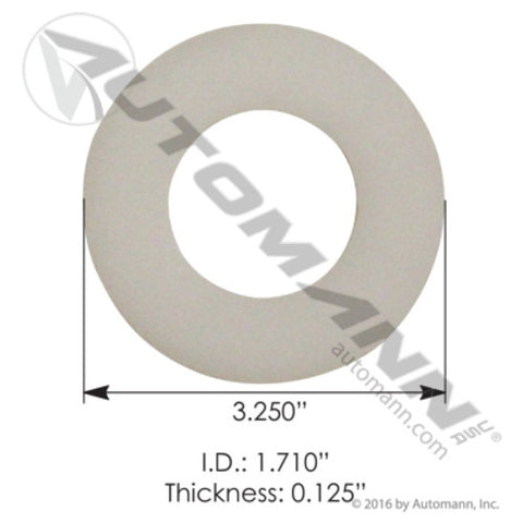 Automann WA8341 Wear Pad Washer Nylon Reyco