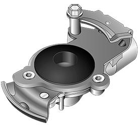 Haldex A77770 Hose Coupler (Gladhands)